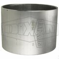Dixon King Crimp Sleeve, 5 in ID Nominal, 3-3/4 L x 0.09 in Thick, Aluminum CS400-12AL